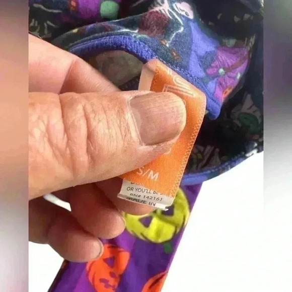 Kids S/M lularoe Halloween leggings bundle (of 2) new ( 1 has pkg) . - Picture 6 of 10